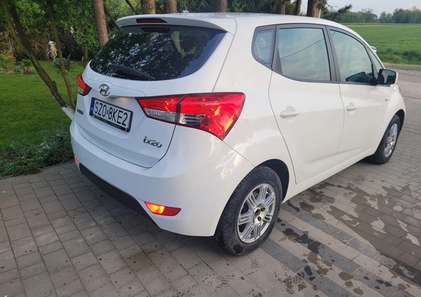Hyundai ix20 cena 26900 przebieg: 136246, rok produkcji 2011 z Sieniawa małe 436
